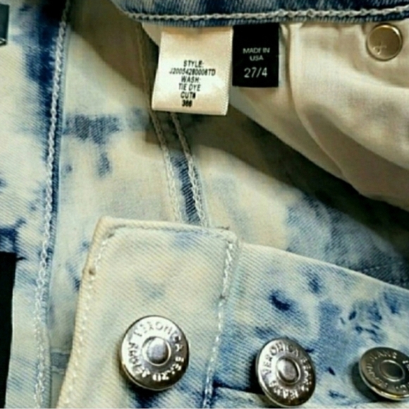 Veronica Beard | Debbie High Rise Tye-Dye Skinny Jeans Size 27 or 4 - Picture 8 of 9